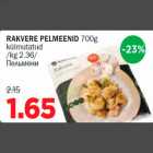 Allahindlus - RAKVERE PELMEENID 700g külmutatud