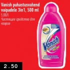 Allahindlus - Vanish puhastusvahend vaipadele 3 in 1, 500 ml