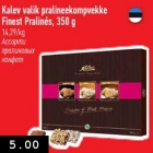 Allahindlus - Kalev valik pralineekompvekke Finest Pralines, 350 g