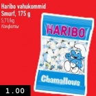 Allahindlus - Haribo vahukommid Smurf, 175 g