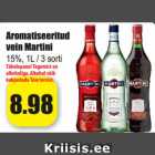 Allahindlus - Aromatiseeritud
vein Martini