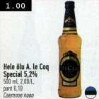 Hele õlu, A. le Coq Special