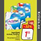 Allahindlus - Jogurtijook
Actimel, 4x100 g*
