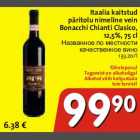 Allahindlus - Itaalia kaitstud päritolu nimeline vein Bonacchi Chianti Clasico