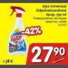 Allahindlus - Ajax Universaal üldpuhastusvahend Spray