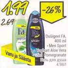 Allahindlus - Dušigeel FA 400 ml