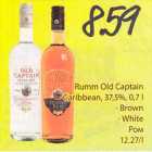 Allahindlus - Rumm Old Captain Caribbean