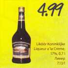 Allahindlus - Liköör Koninklijke Liqueur a´la Creme