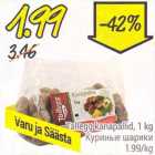 Allahindlus - Tallegg kanapallid, 1 kg