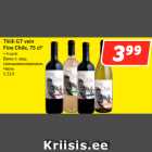 Allahindlus - Tšiili GT vein
Fine Chile, 75 cl*