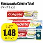 Allahindlus - Hambapasta Colgate Total