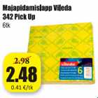 Allahindlus - Majapidamislapp Vileda 342 Pick Up, 6 tk