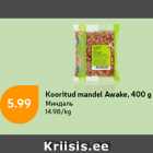 Allahindlus - Kooritud mandel Awake, 400 g
