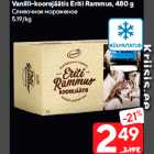 Vanilli-koorejäätis Eriti Rammus, 480 g
