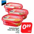 Allahindlus - Sulatatud juust
Viola, Valio, 185 g

