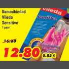 Kummikindad Vileda Sensitive