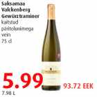 Saksamaa Valckenberg Gewürztraminer vein