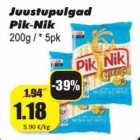 Juustupulgad Pik-Nik 200 g