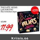 Allahindlus - VALLATU ALIAS
LAUAMÄNG