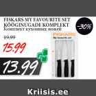 Allahindlus - FISKARS MY FAVOURITE SET
KÖÖGINUGADE KOMPLEKT