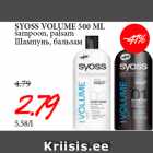 Allahindlus - SYOSS VOLUME 500 ML