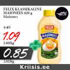 FELIX KLASSIKALINE
MAJONEES 420 g