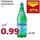 Allahindlus - S.Pellegrino
mineraalvesi
1 L