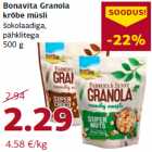 Bonavita Granola
krõbe müsli