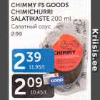 CHIMMY FS GOODS CHIMICHURRI SALATIKASTE 200 ML