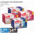 HUGGIES BOY, GIRL PÜKSMÄHKMTD