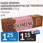 FAZER DOMINO KARDEMONIMAITSELISE TÄIDISEGA KÜPSISED 175 G