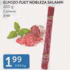 ELPOZO FUET NOBLEZA SALAMI 200 G