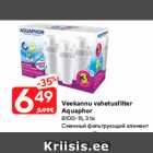 Allahindlus - Veekannu vahetusfilter
Aquaphor
B100-15, 3 tk
