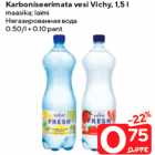 Karboniseerimata vesi Vichy, 1,5 l

