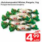 Jõulukompvekid Winter, Pergale, 1 kg
