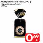 Must põrandaleib Fazer, 390 g
