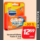 Varuterad Gillette
Fusion-5, 4 tk