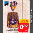 Puuviljaleib
Eesti Pagar, 300 g