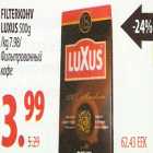 Filterkohv Luxus