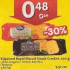 Allahindlus - Küpsised Royal Biscuit Snack Cracker