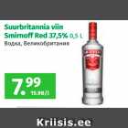 Allahindlus - Suurbritannia viin
Smirnoff Red