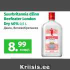 Suurbritannia džinn
Beefeater London
Dry