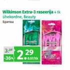 Allahindlus - Wilkinson Extra-3 raseerija 4 tk