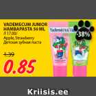 Allahindlus - VADEMECUM JUNIOR
HAMBAPASTA 50 ML