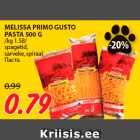 MELISSA PRIMO GUSTO
PASTA 500 G