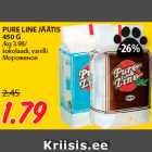 PURE LINE JÄÄTIS
450 G