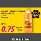 Allahindlus - MÕMMI TRADITSIOONILINE
LIMONAAD 2 L