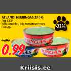 Allahindlus - ATLANDI HEERINGAS 240 G