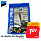 Vürtskilufilee Viru Kala, 100 g