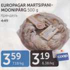 EUROPAGAR MARTSIPANIMOONIPÄRG 500 G